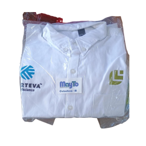 Camisa Blanca Polo Corteva